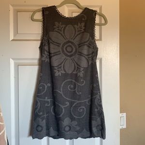 Free people New Romantics gray dress Small 2